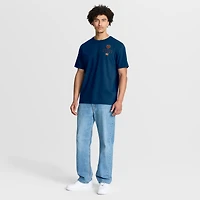 T-shirt Fanatics bleu marine pour homme avec poche passe-passe des Chicago Bears
