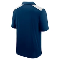 Polo primaire fanatiques des Chicago Bears pour hommes, bleu marine