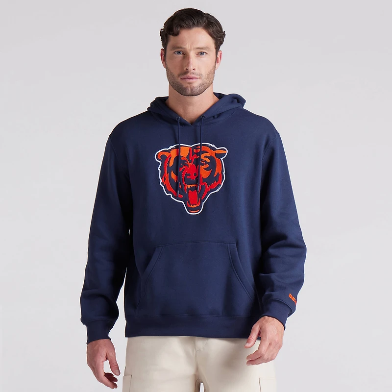 Sweat à capuche Pylon Cam Legacy bleu marine pour homme des Chicago Bears
