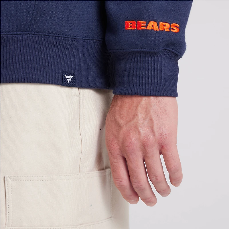 Sweat à capuche Pylon Cam Legacy bleu marine pour homme des Chicago Bears