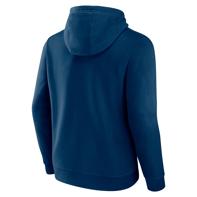 Sweat à capuche Pylon Outline pour homme Fanatics Navy Chicago Bears