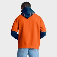 Men's Fanatics Orange Chicago Bears Helmet Pullover Hoodie
