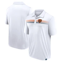 Polo blanc Chicago Bears Victory For Us Interlock Fanatics pour hommes
