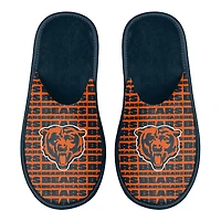 Men's FOCO Chicago Bears Scuff Logo Slide Slippers