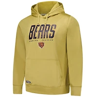 Men's Gold Chicago Bears Top Ranked Pullover Hoodie