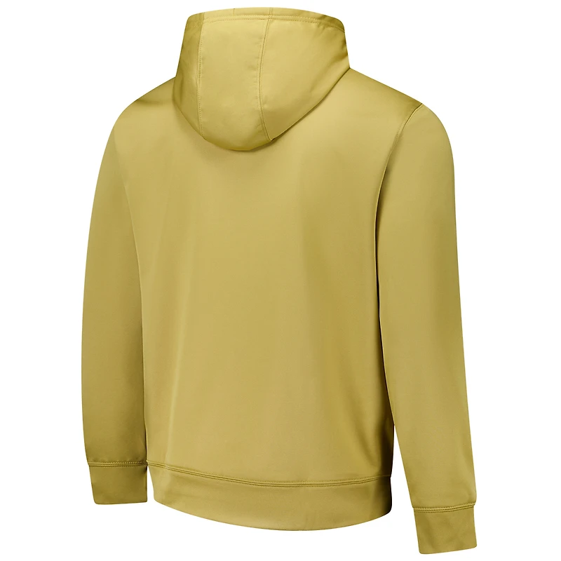 Men's Gold Chicago Bears Top Ranked Pullover Hoodie