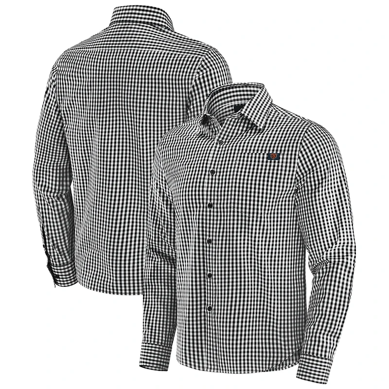 Men's J. Palmer Black Chicago Bears Dual Threat Long Sleeve Button-Up Shirt