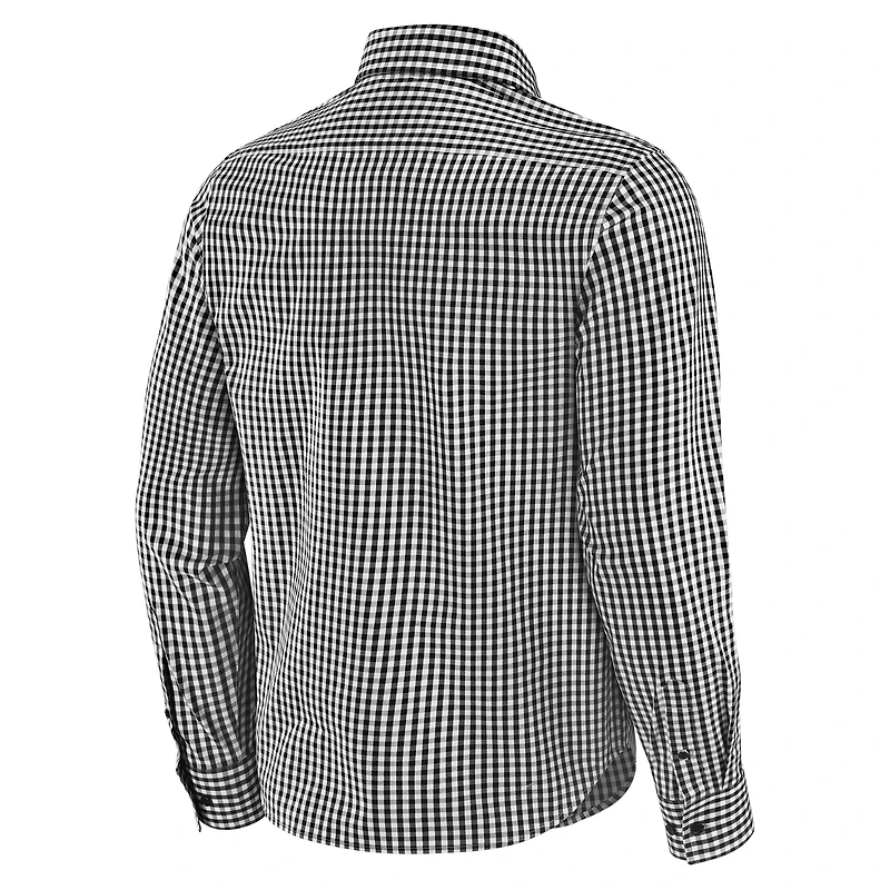 Men's J. Palmer Black Chicago Bears Dual Threat Long Sleeve Button-Up Shirt