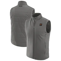 Men's J. Palmer  Graphite Chicago Bears Front Office Full-Zip Vest