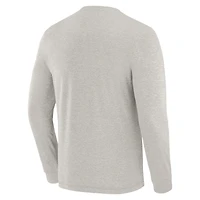 T-shirt à manches longues gris J. Palmer pour homme, motif Chicago Bears, quatre points