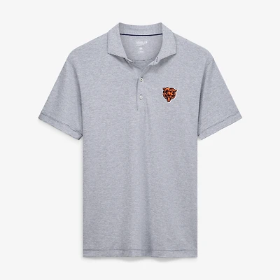 Polo de performance Lyndon des Chicago Bears, gris, pour homme, la marque johnnie-O.