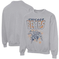 Malbouffe pour hommes chiné gris Chicago Bears Avengers Throwback - Sweat-shirt à capuche