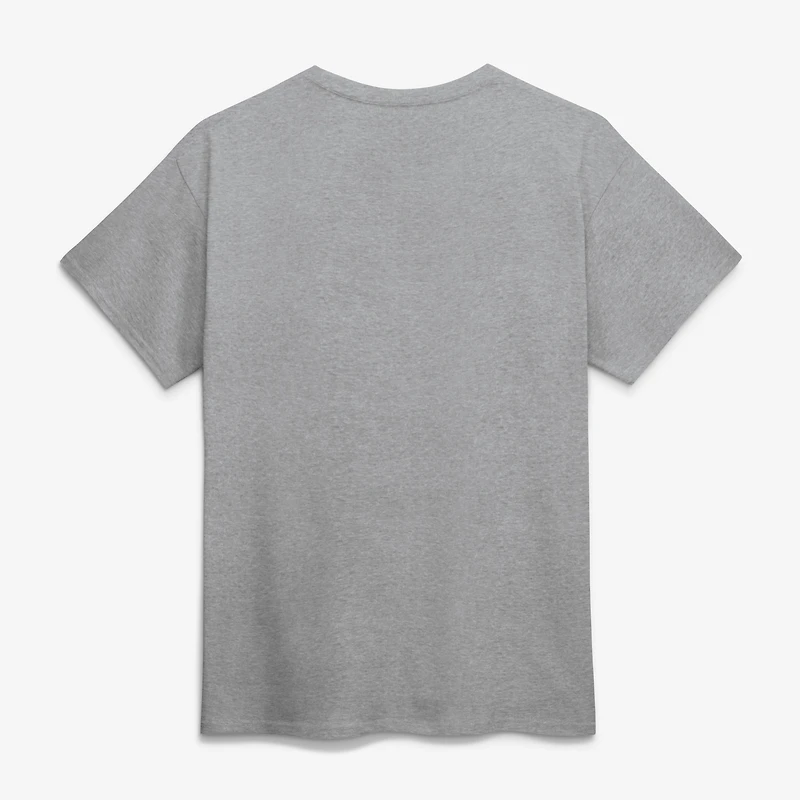 T-shirt homme gris chiné avec logo principal des Chicago Bears