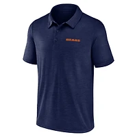 Men's Logo Athletic Navy Chicago Bears Unstoppable Polo