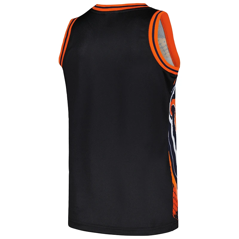 Débardeur tendance Chicago Bears Big Face 7.0 noir Mitchell & Ness pour homme