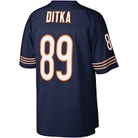 Maillot réplique Mitchell & Ness Mike Ditka bleu marine des Chicago Bears pour homme