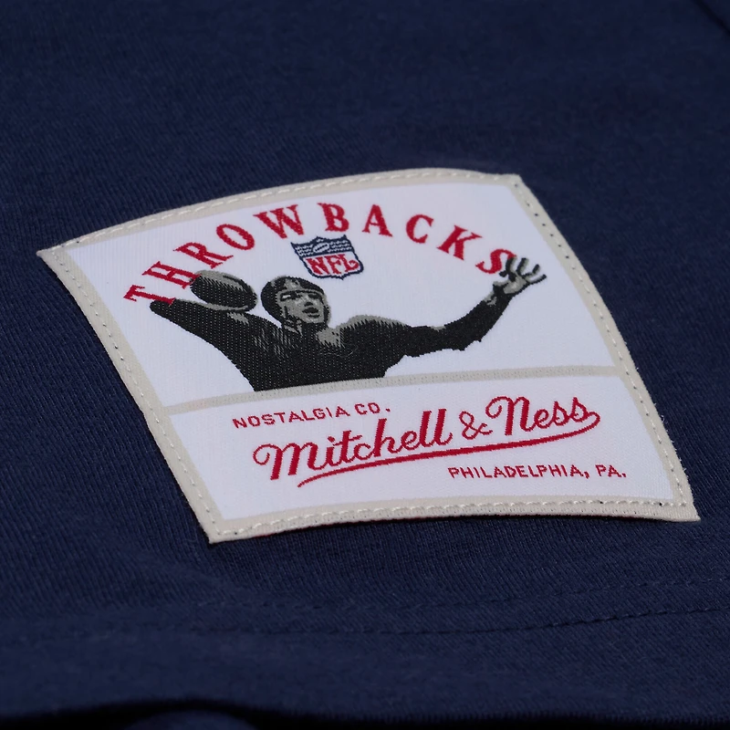 Men's Mitchell & Ness  Navy/Orange Chicago Bears Head Coach Tank Top