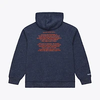 Sweat à capuche Mitchell & Ness bleu marine pour homme, Chicago Bears, champions du Super Bowl 1985, série de victoires