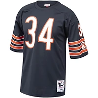 Maillot de joueur retraité authentique Throwback des Chicago Bears Mitchell & Ness Walter Payton bleu marine pour hommes
