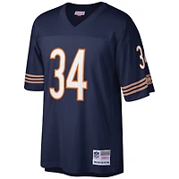 Maillot de réplique joueur retraité Mitchell & Ness Walter Payton Navy Chicago Bears Big Tall 1985 pour hommes