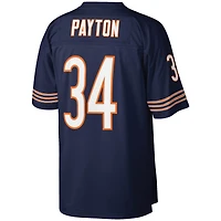 Maillot réplique Mitchell & Ness Walter Payton pour hommes, bleu marine, Chicago Bears Legacy Replica