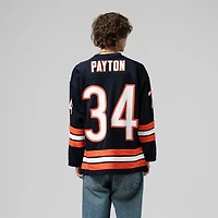 Maillot de hockey Mitchell & Ness Walter Payton bleu marine pour homme des Chicago Bears