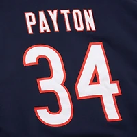 Men's Mitchell & Ness Walter Payton Navy Chicago Bears Retired Player Name Number Pullover Hoodie