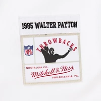 Sweat à capuche blanc pour homme Mitchell & Ness Walter Payton Chicago Bears avec nom et numéro de joueur Legacy Jersey
