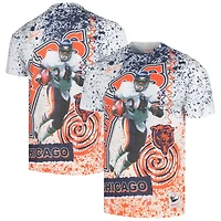 T-shirt blanc avec nom et numéro du joueur retraité Mitchell & Ness Walter Payton des Chicago Bears pour hommes