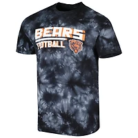 T-shirt MSX by Michael Strahan noir Chicago Bears Recovery Tie-Dye pour homme