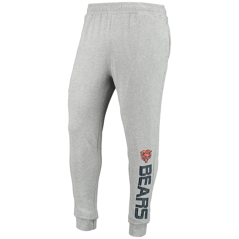 Pantalon de jogging Chicago Bears MSX by Michael Strahan gris chiné pour homme