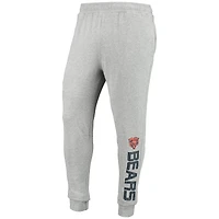 Pantalon de jogging Chicago Bears MSX by Michael Strahan gris chiné pour homme