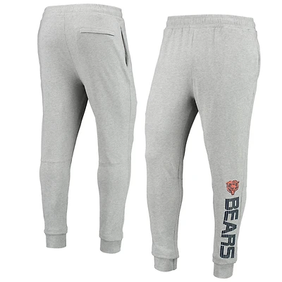 Pantalon de jogging Chicago Bears MSX by Michael Strahan gris chiné pour homme