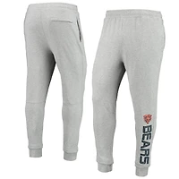 Pantalon de jogging Chicago Bears MSX by Michael Strahan gris chiné pour homme