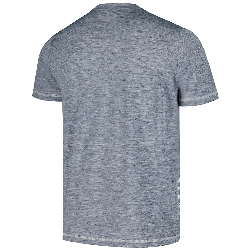 Men's MSX by Michael Strahan Navy Chicago Bears Motion Space-Dye T-Shirt