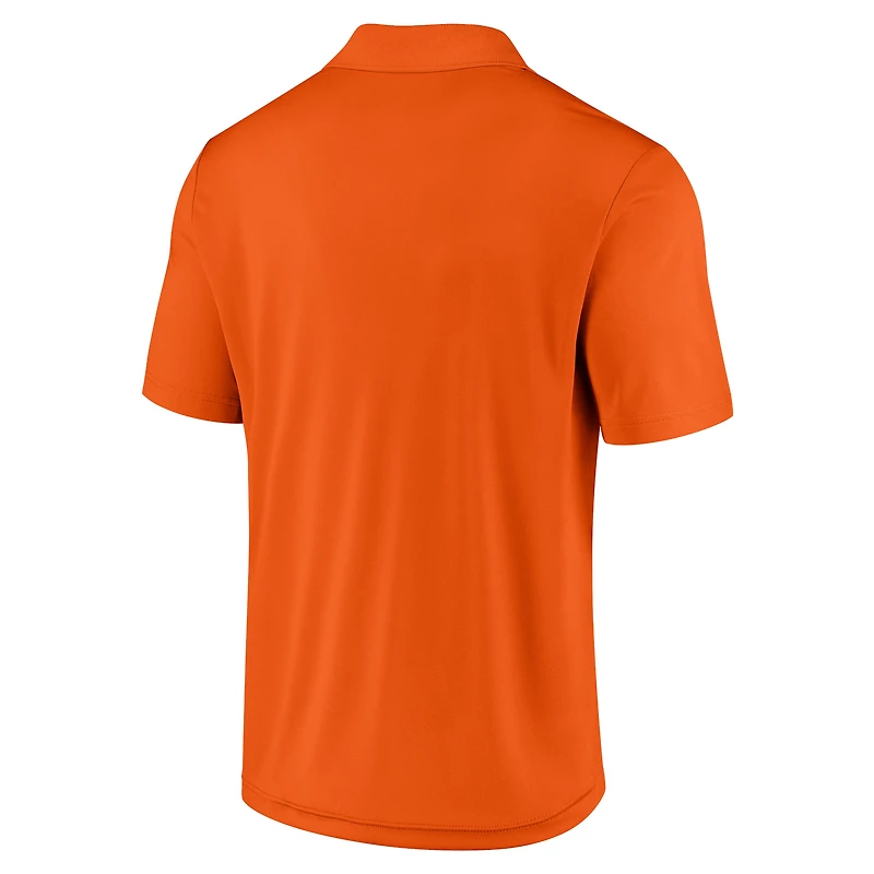 Ensemble de deux polos Chicago Bears bleu marine et orange pour homme