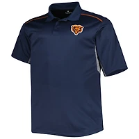 Polo Homme Bleu Marine Chicago Bears Big & Tall Team Color