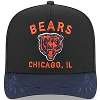 Men's New Era Black/Navy Chicago Bears 2025 NFL Draft 9FIFTY A-Frame Snapback Hat