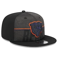 Men's New Era  Black Chicago Bears 2023 NFL Training Camp 9FIFTY Snapback Hat