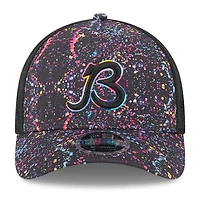 Men's New Era Black Chicago Bears 2025 NFL Crucial Catch 9FORTY Adjustable Hat