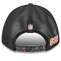 Men's New Era Black Chicago Bears 2025 NFL Crucial Catch 9FORTY Adjustable Hat