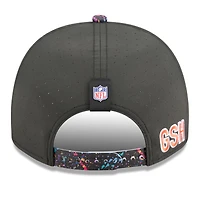 Men's New Era  Black Chicago Bears 2025 NFL Crucial Catch A-Frame 9FIFTY Snapback Hat