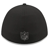 Men's New Era Black Chicago Bears 2026 NFL Training Camp 39THIRTY Flex Hat