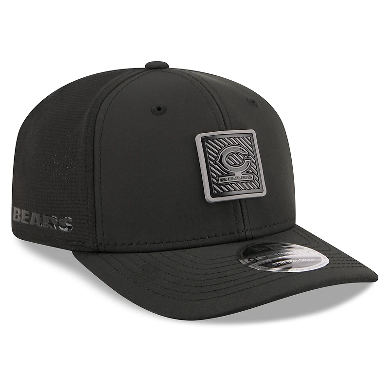 Men's New Era Black Chicago Bears 2026 NFL Training Camp 9SEVENTY Adjustable Hat