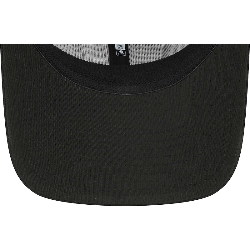 Men's New Era Black Chicago Bears Alternate Logo Main 39THIRTY Flex Hat