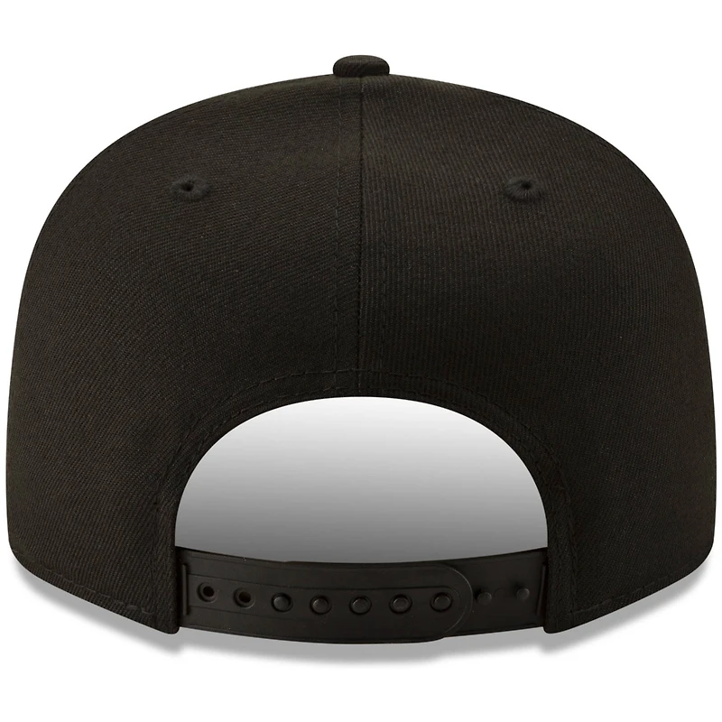 Men's New Era Black Chicago Bears B-Dub 9FIFTY Adjustable Snapback Hat