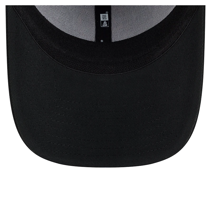 Men's New Era Black Chicago Bears Core Team 39THIRTY Flex Hat