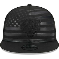 Men's New Era Black Chicago Bears Independent 9FIFTY Snapback Hat