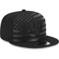 Men's New Era Black Chicago Bears Independent 9FIFTY Snapback Hat