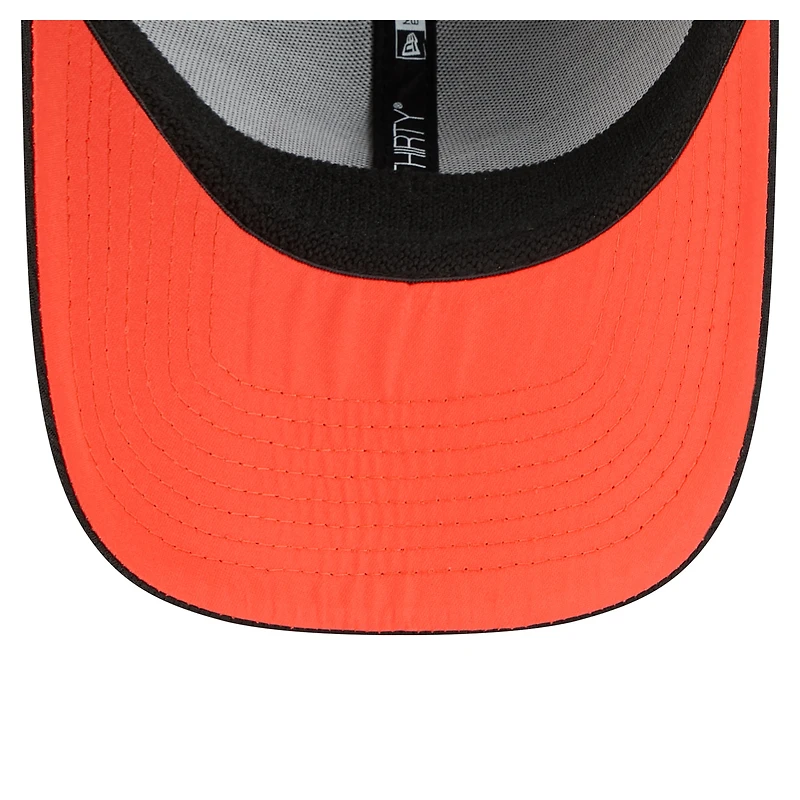 Men's New Era  Black Chicago Bears Scoreboard 39THIRTY Flex Hat